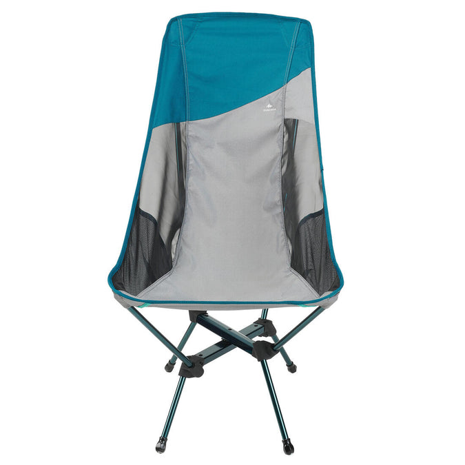 Buy Qualited Portable Folding Fishing Chair Lightweight Camping Back Rest  Stool Durable Beach Chair Suitable For Outdoor Activities Hiking Picnic  With Side Pockets Carry Bag Online in Oman