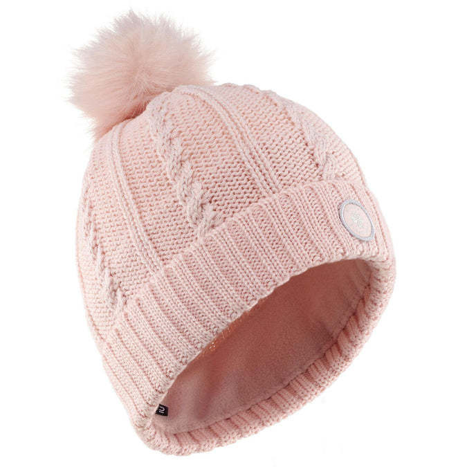





WOMEN’S CABLE-KNIT FUR WOOL SKI HAT, photo 1 of 7
