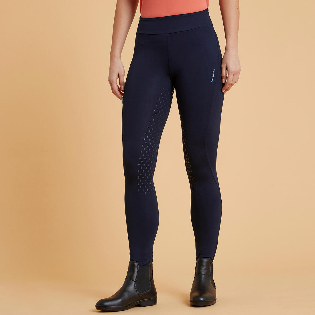 Women's Horse Riding Full Grip Leggings 500