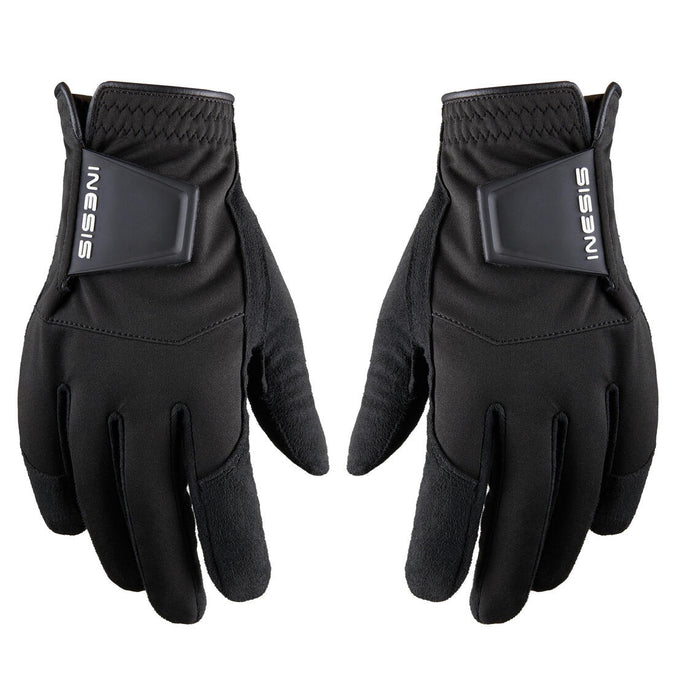 





Men's pair of golf rain gloves - RW black, photo 1 of 5