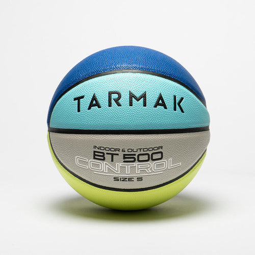 





Size 5 Basketball BT500 - Blue/Grey/Yellow