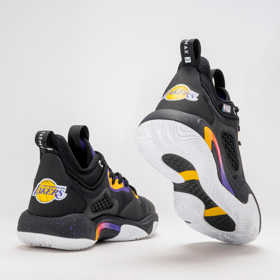 Kids' Basketball Shoes SE900 Mini Me - Black/NBA Los Angeles Lakers