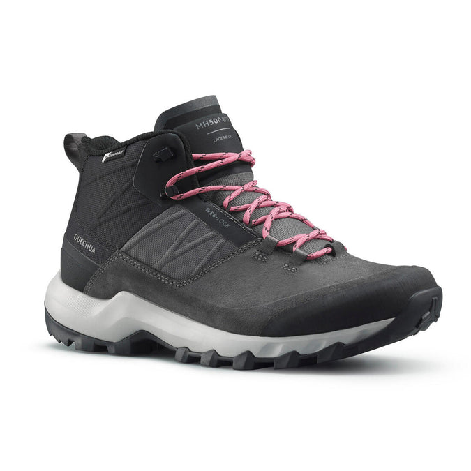 





Women's Waterproof Mountain Walking Shoes - MH500 MID, photo 1 of 6